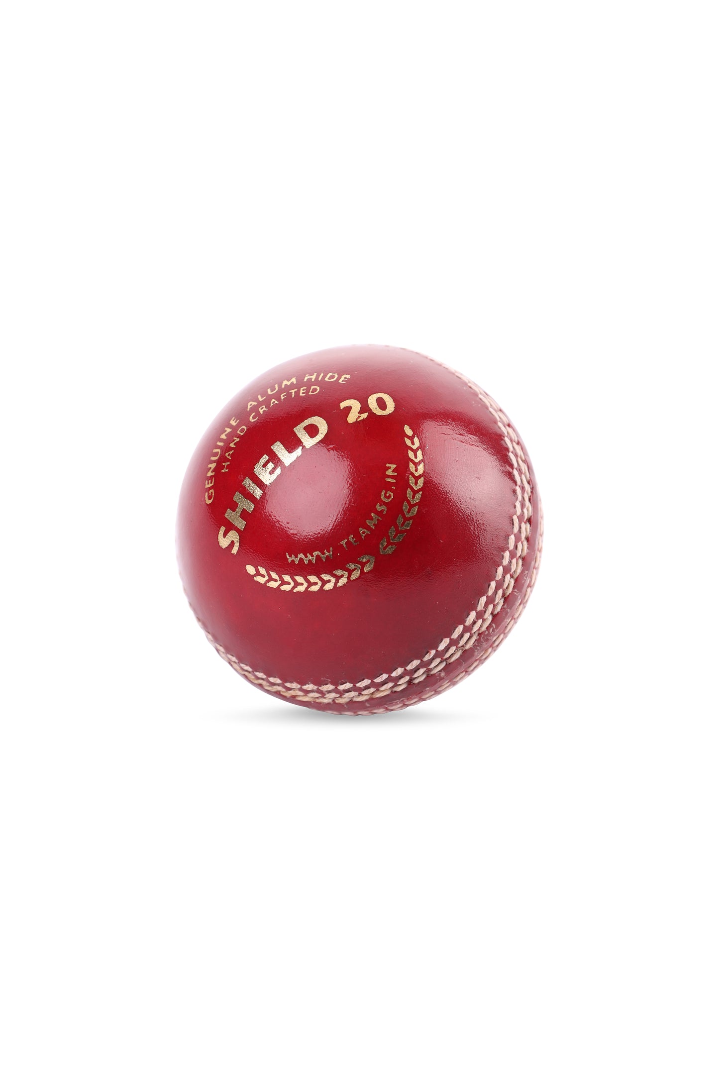 SG Shield 20 Red Cricket Leather Ball