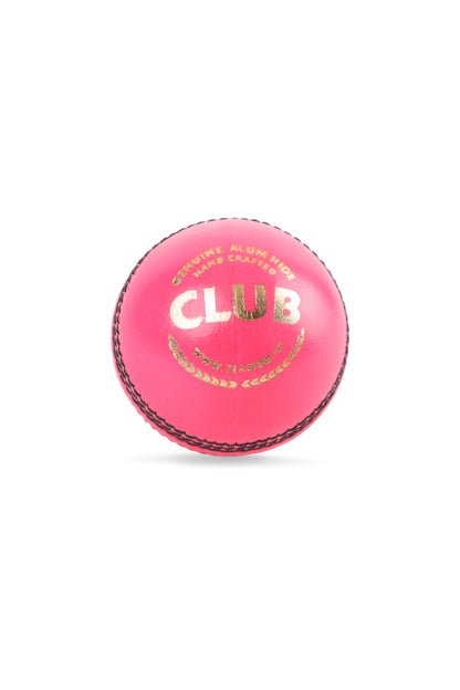 SG Club Pink Cricket Leather Ball