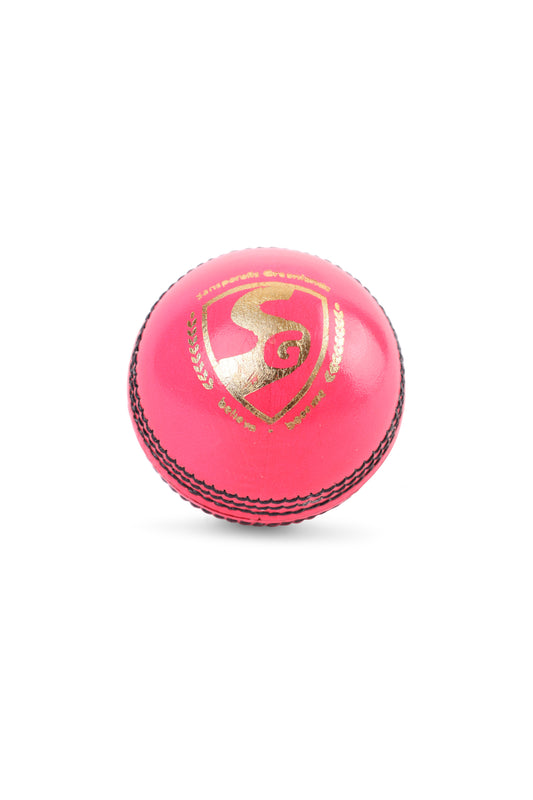 SG Club Pink Cricket Leather Ball