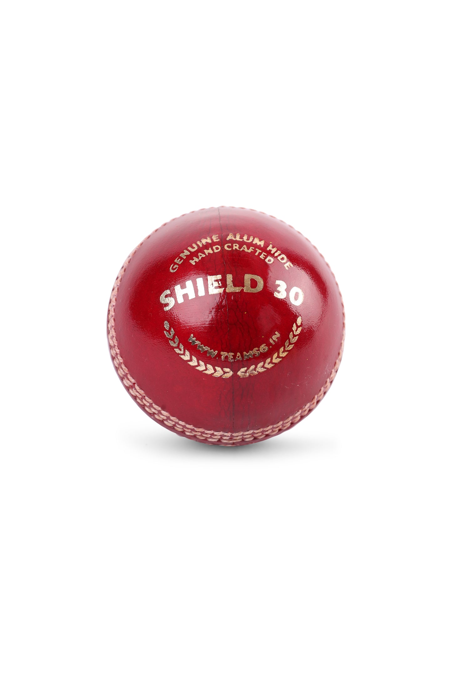 SG Shield 30 Red Cricket Leather Ball