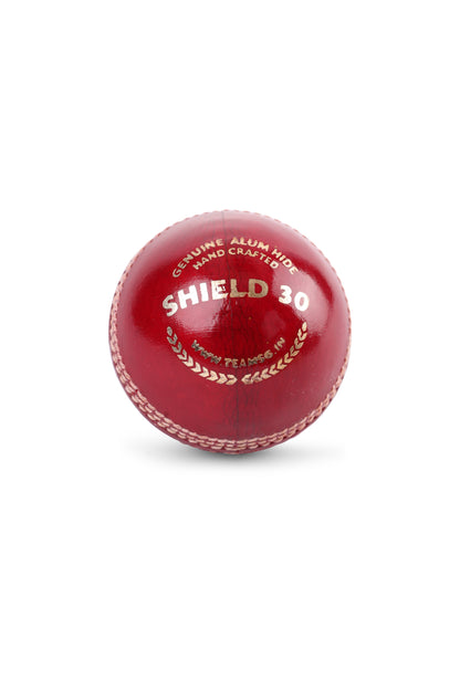 SG Shield 30 Red Cricket Leather Ball