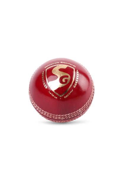 SG Shield 30 Red Cricket Leather Ball
