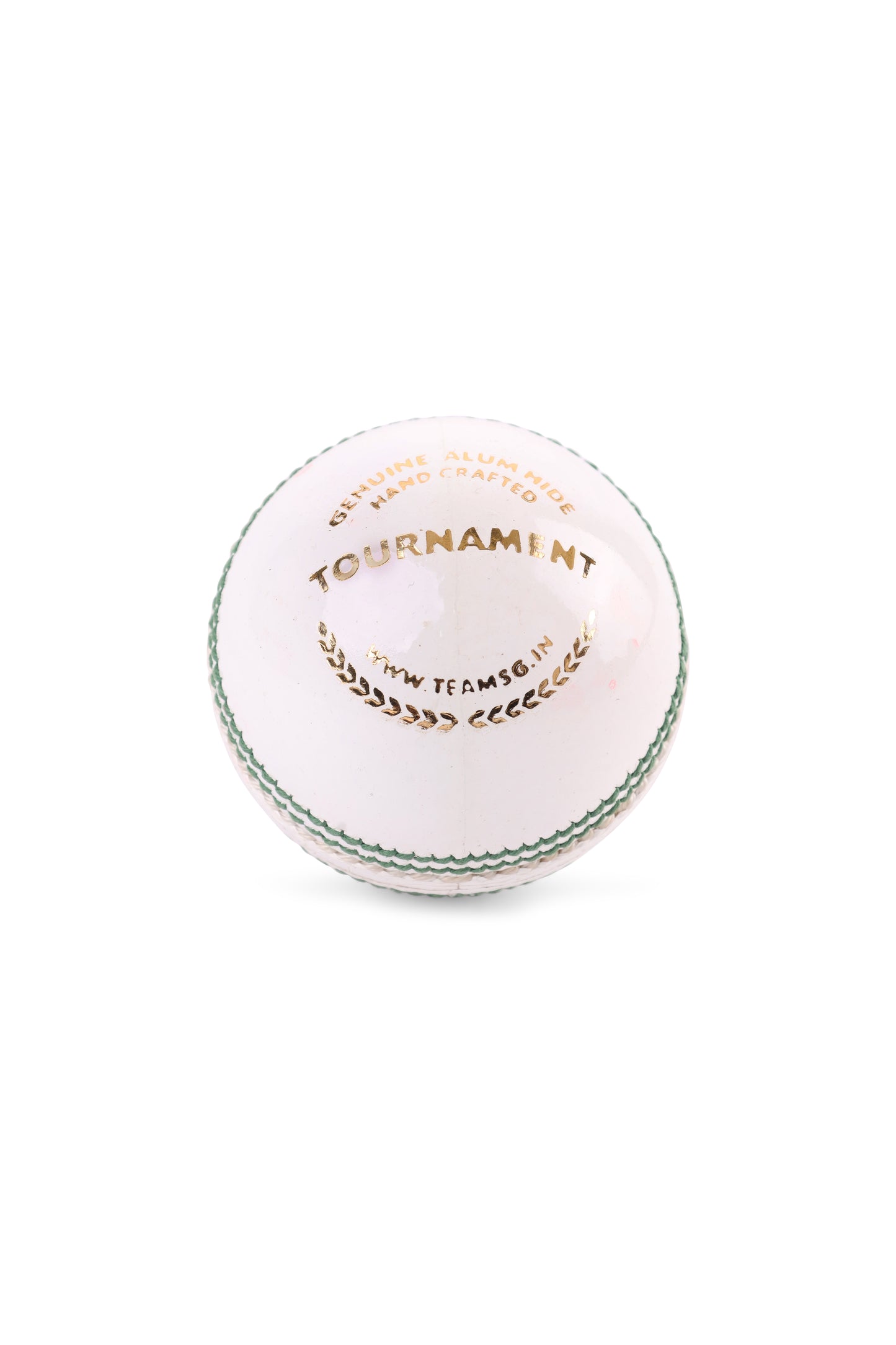 SG Tournament White Cricket Leather Ball