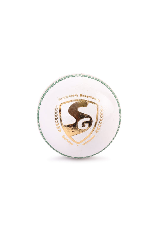 SG Tournament White Cricket Leather Ball