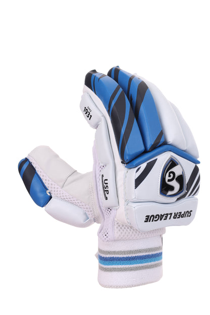 SG Super League Cricket Batting Gloves – Left Hand