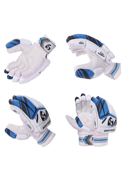 SG Super League Cricket Batting Gloves – Left Hand