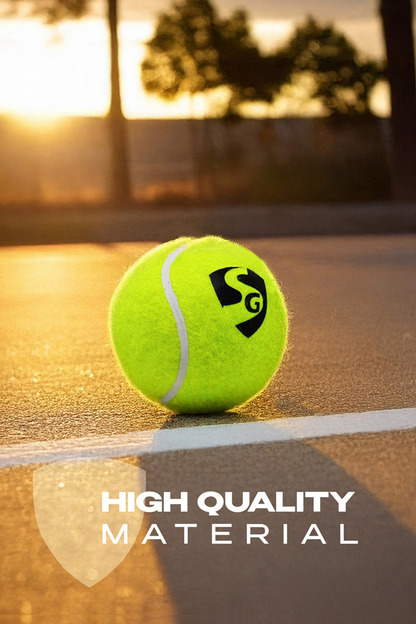 SG Club Lite Tennis Cricket Ball (PACK OF 3)