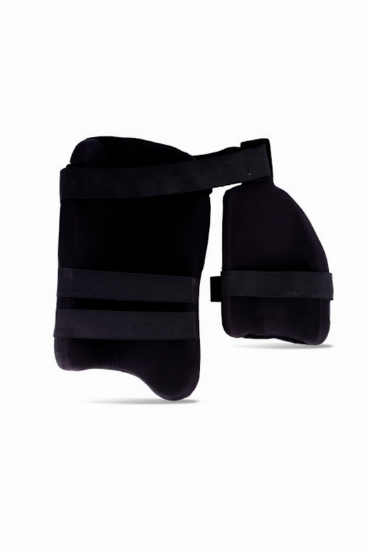 SG Ace Protector Combo Cricket Thigh Pad – Black (Right Hand)