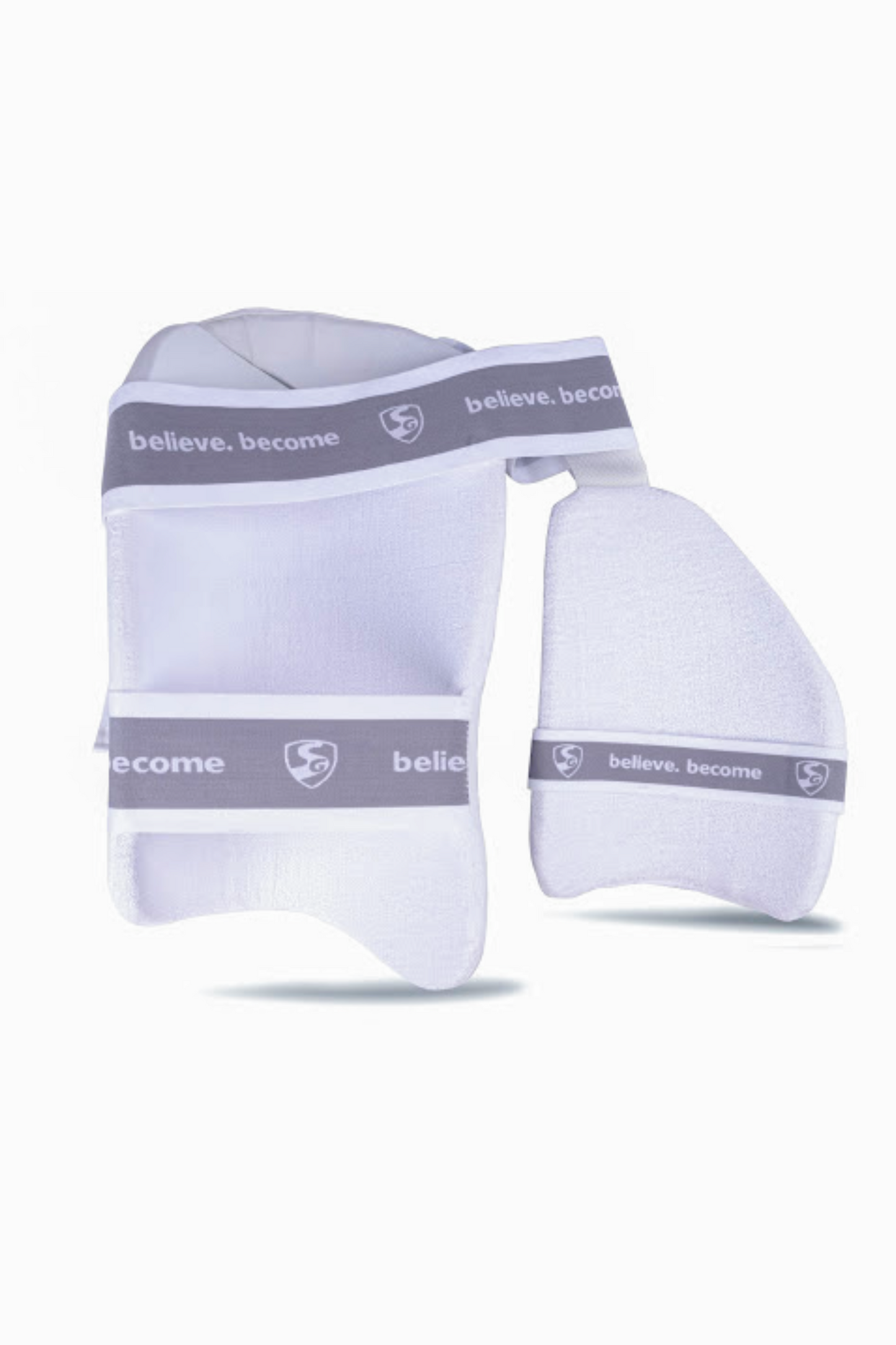 SG Combo Ace Pro Cricket Thigh Pad – White (Right Hand)