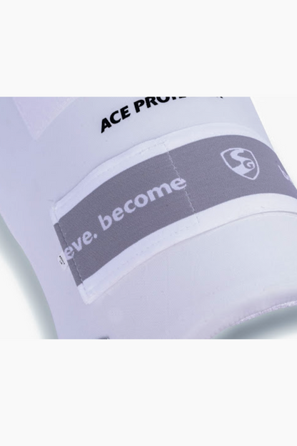 SG Combo Ace Pro Cricket Thigh Pad – White (Right Hand)