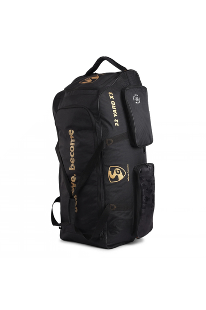 SG 22 Yard X3 Wheelie Cricket Kit Bag